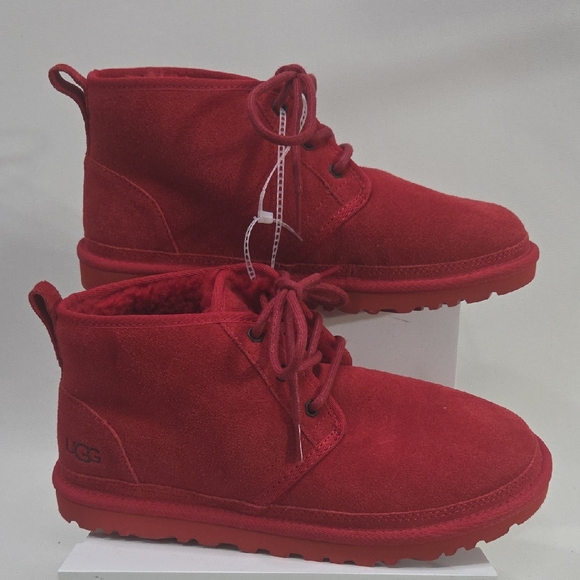 UGG Other - UGG Neumel Vibrant Red Suede Boots
